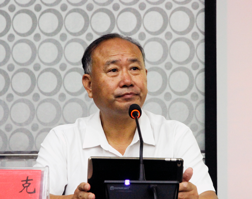 陶克将军为交通运输部机关处级领导干部调训班做主题教学