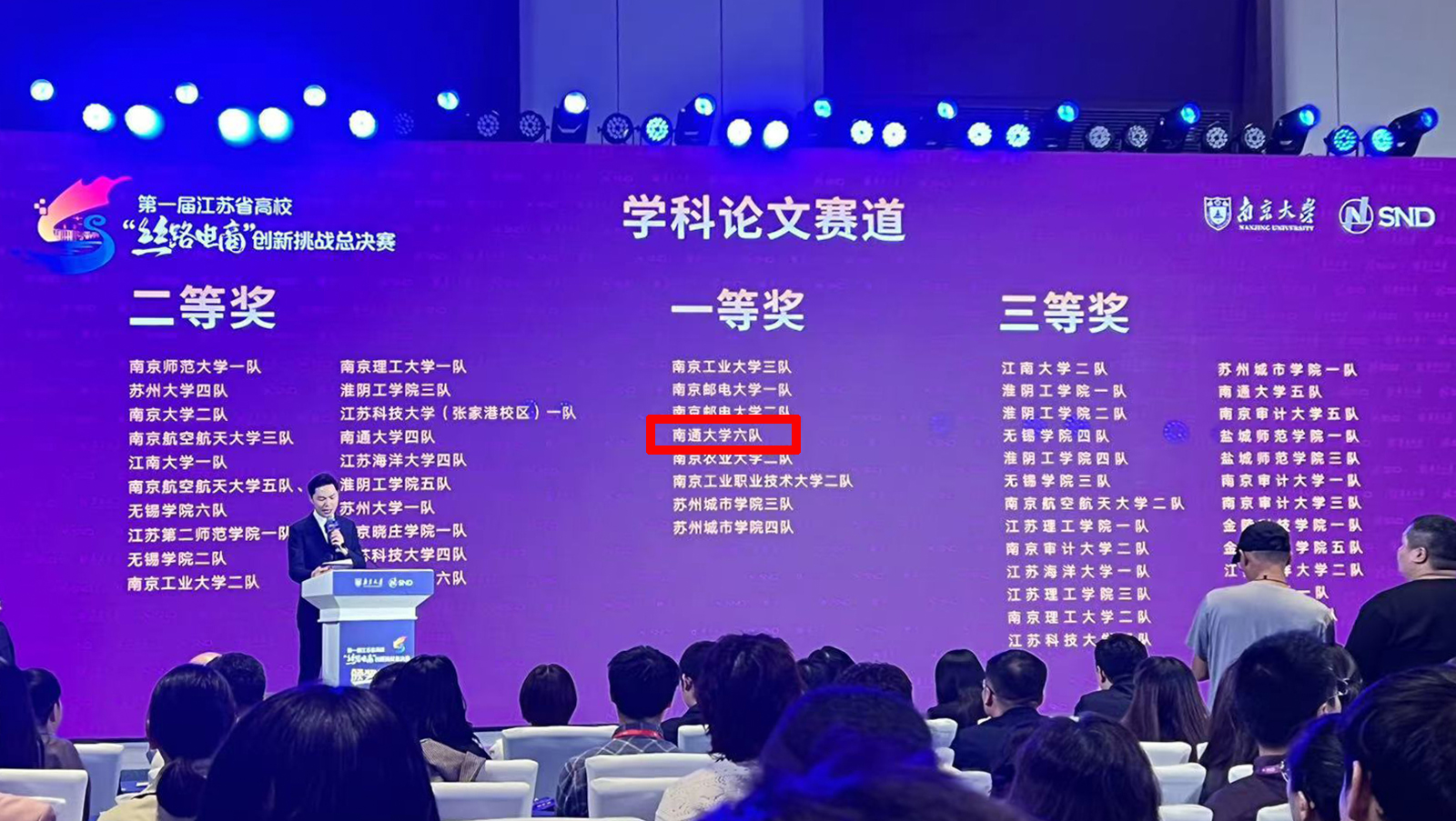我校在首届江苏高校“丝路电商”创新挑战赛总决赛中获佳绩